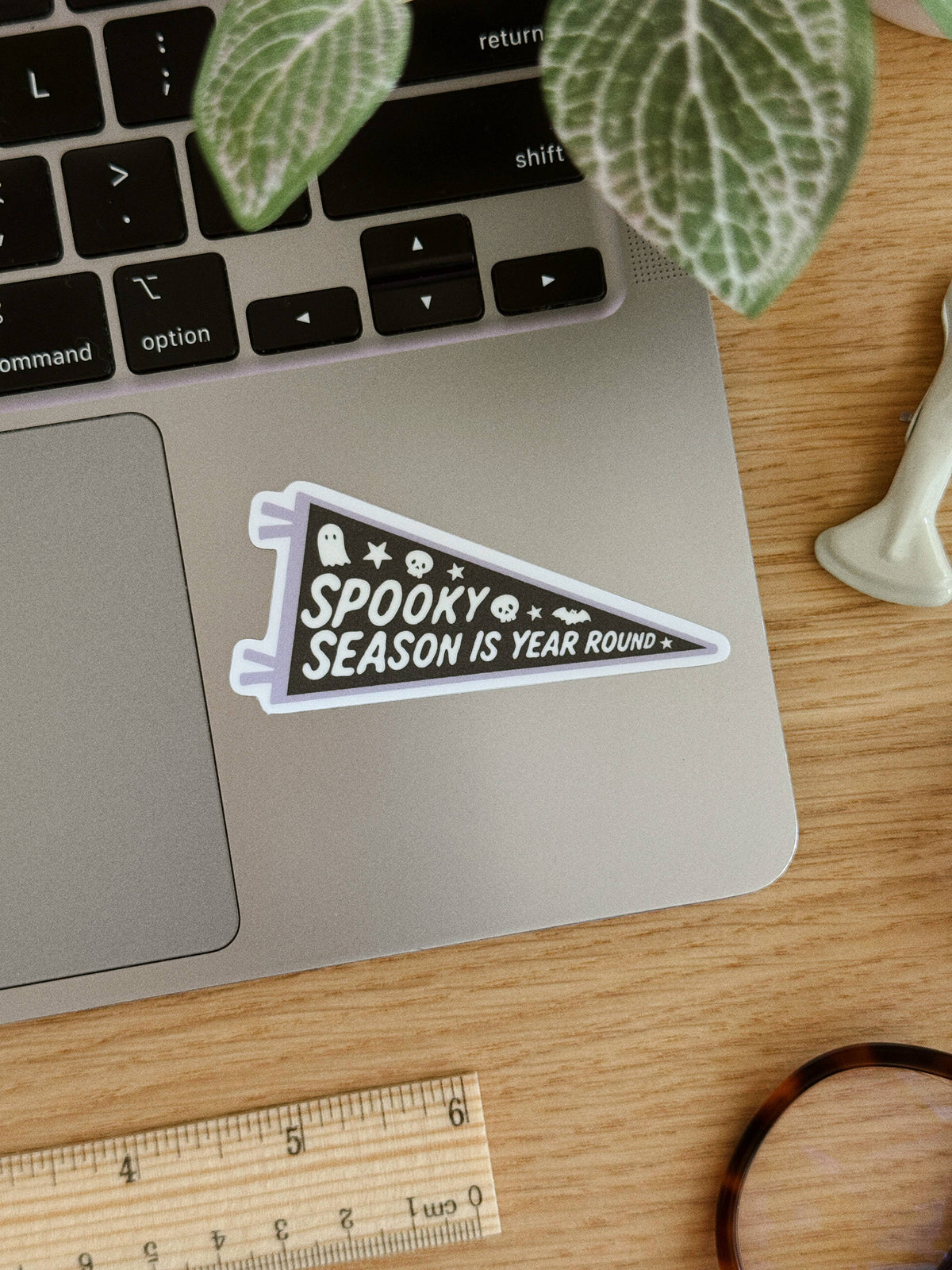 Spooky Season Pennant - Vinyl Sticker