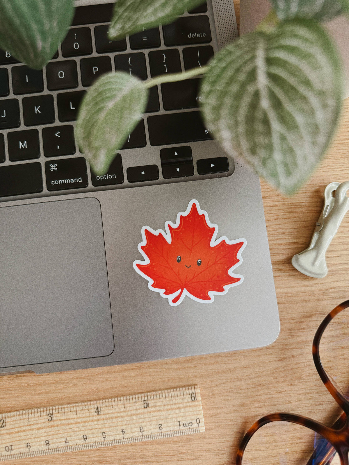 Maple Leaf Canada Vinyl Sticker