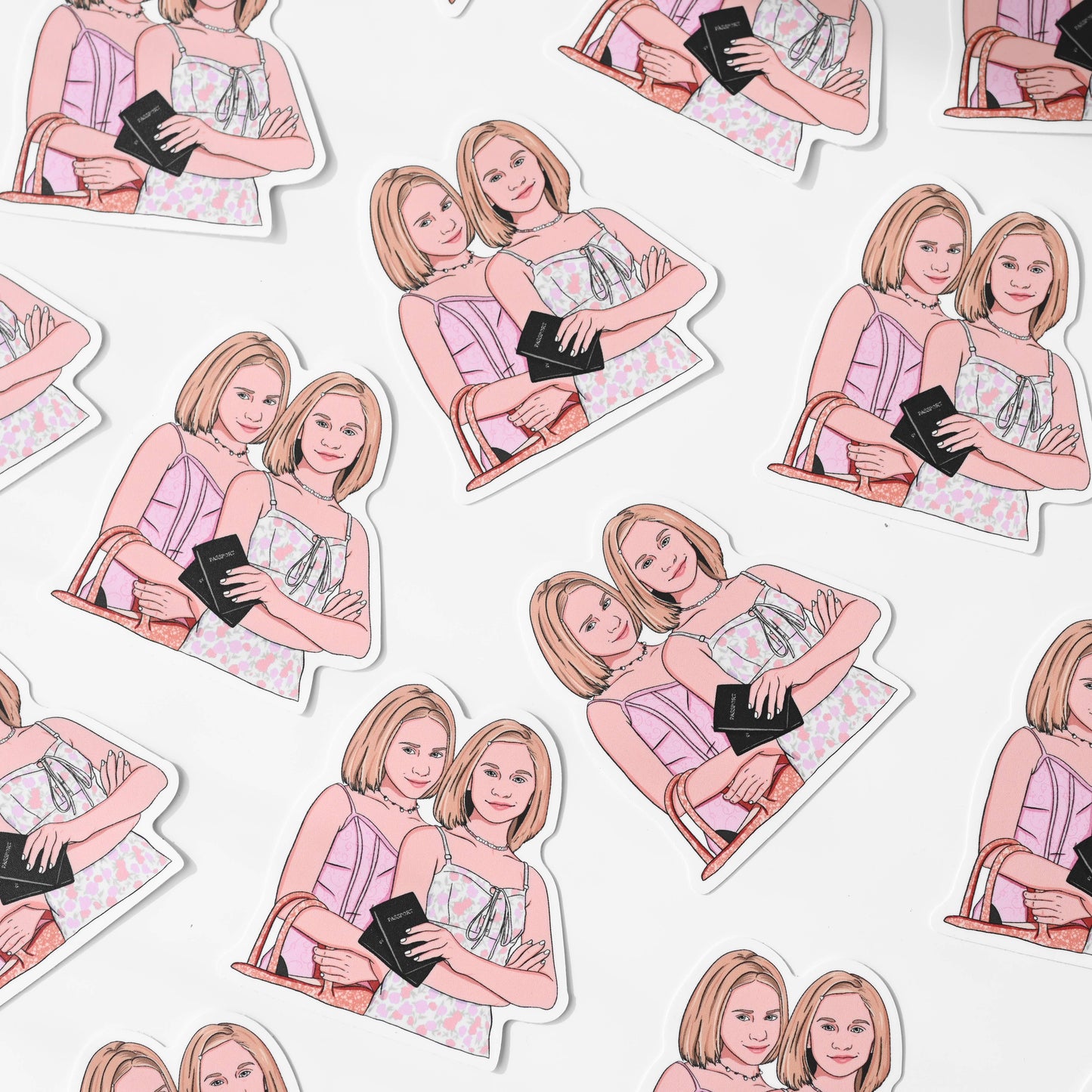 Passport to Paris Pop Culture Sticker