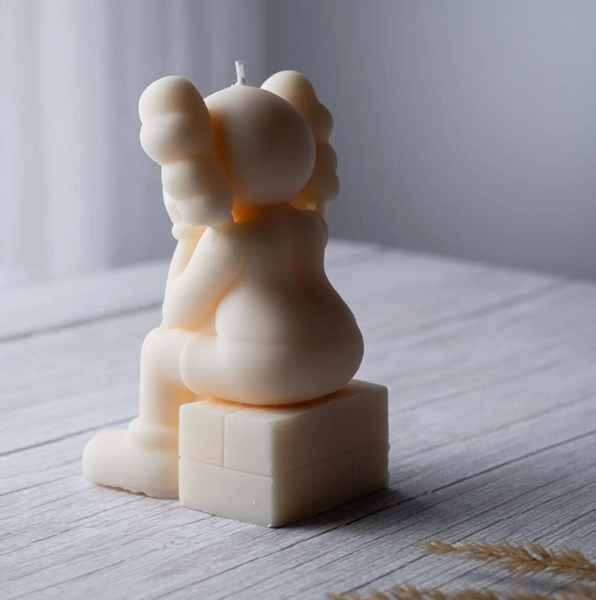 Kaws 'passing Through' Candle
