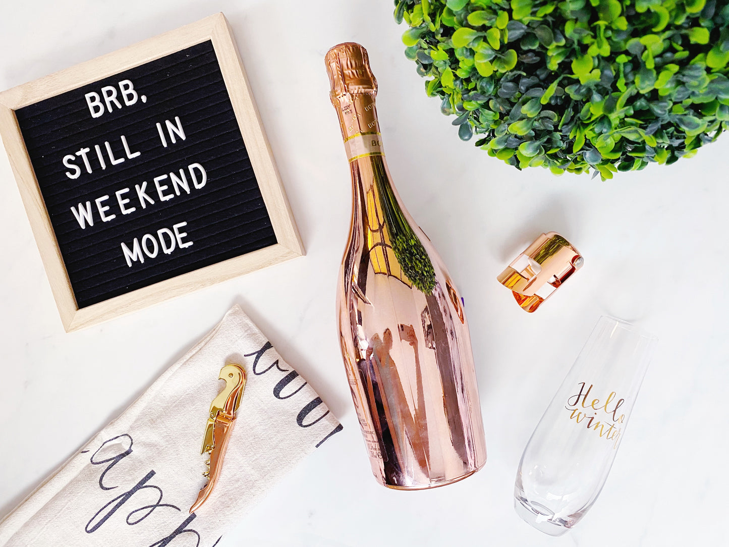 Copper Champagne Stopper