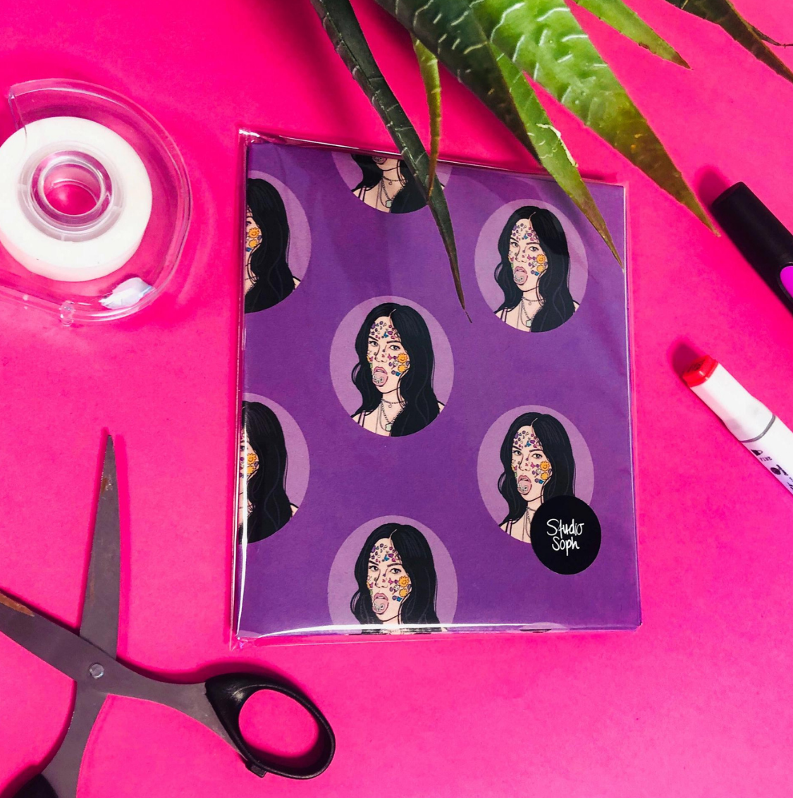 Olivia Wrapping Paper