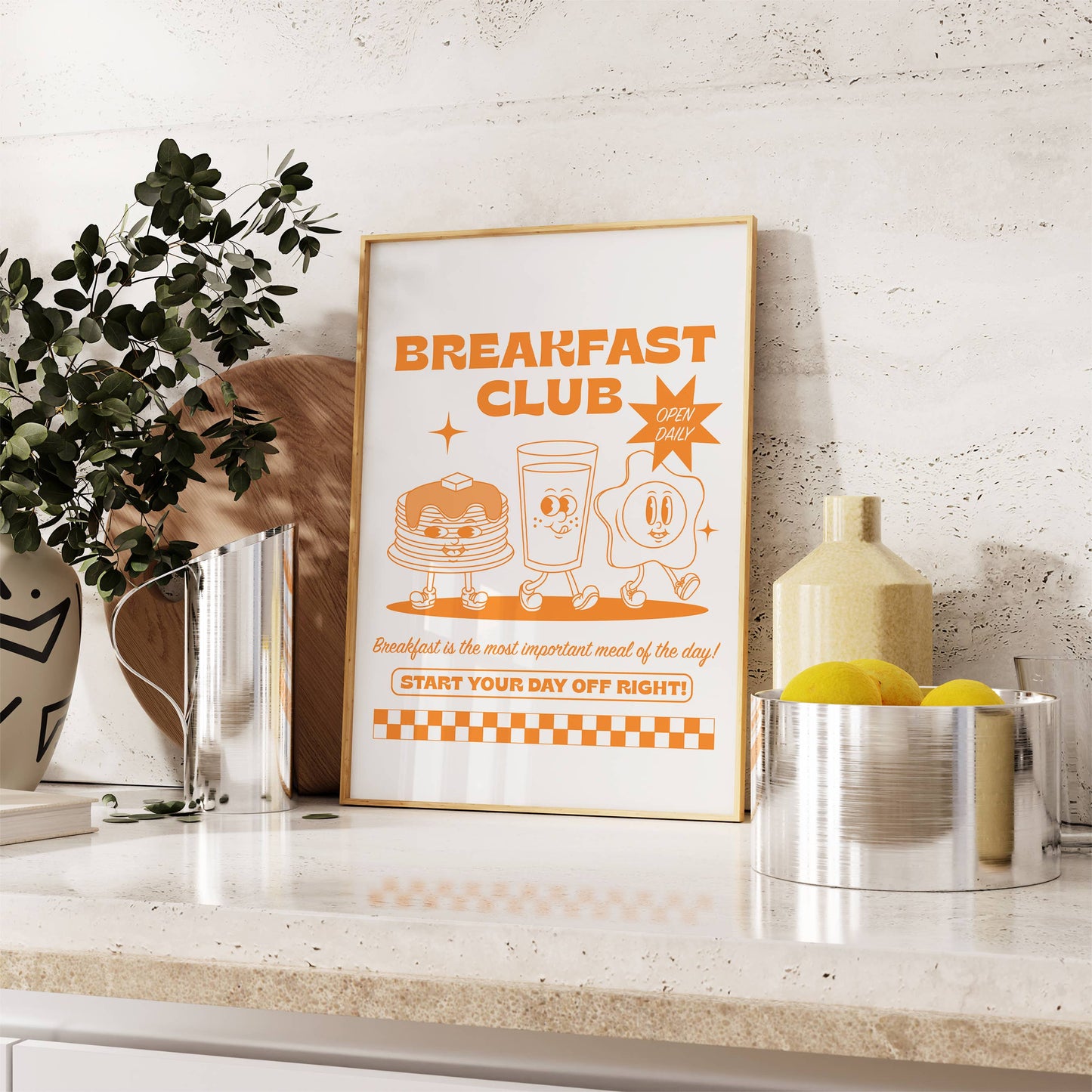 Breakfast Club | Retro Art Print