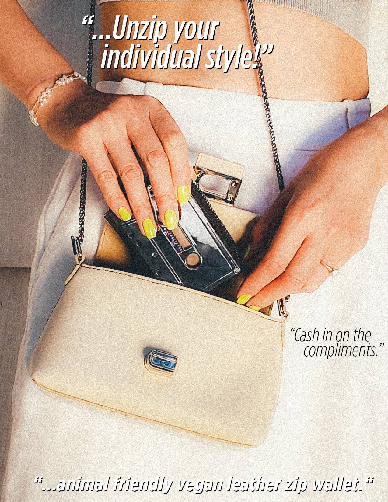 Retro Cassette Wallet | Black