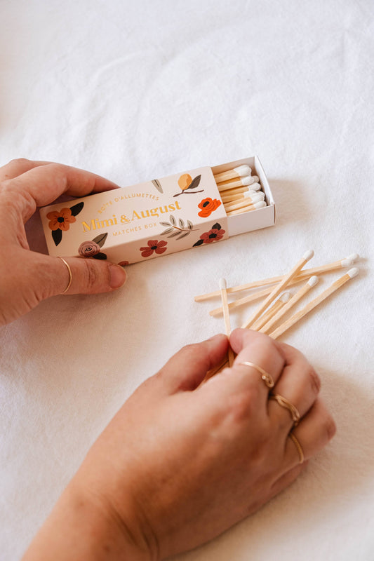 Mimi Floral Matchbox