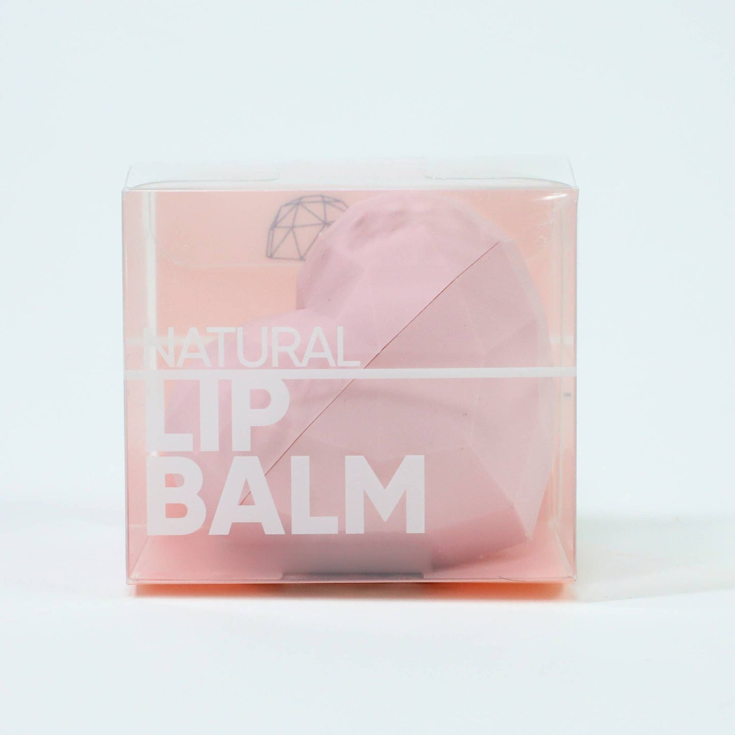 Pink Heart Lip Balm - 100% Natural - Wildberry