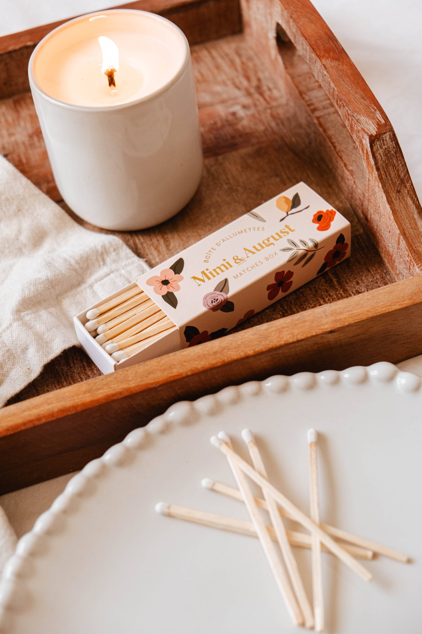 Mimi Floral Matchbox