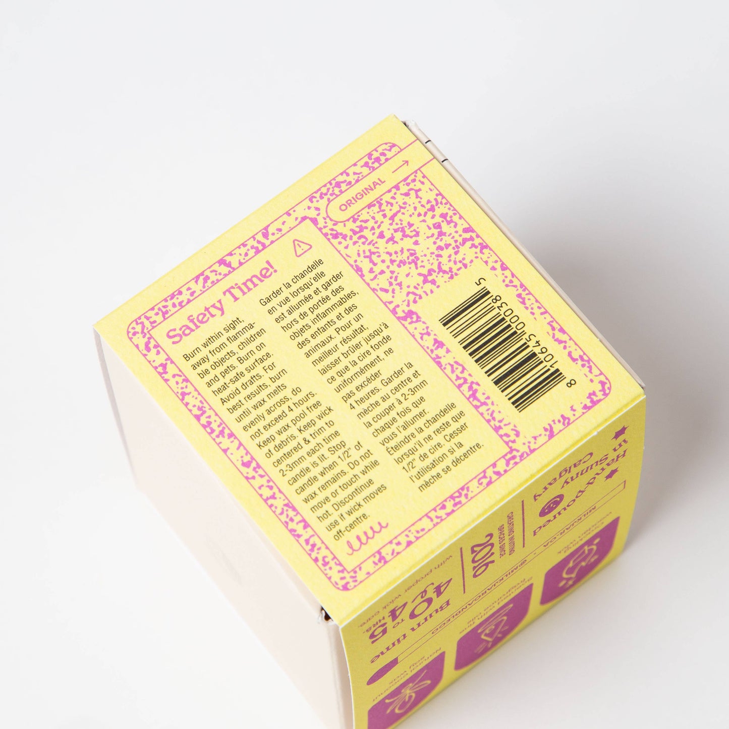 Sunnyside - Pear & Nectarine 8 oz Coconut Soy Candle