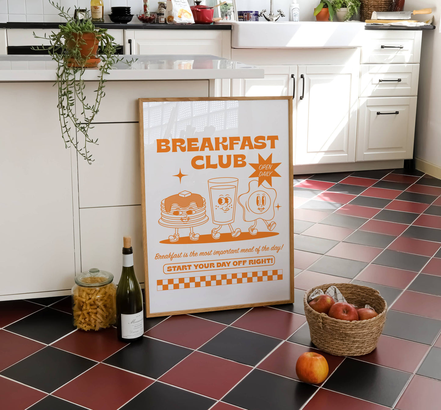Breakfast Club | Retro Art Print