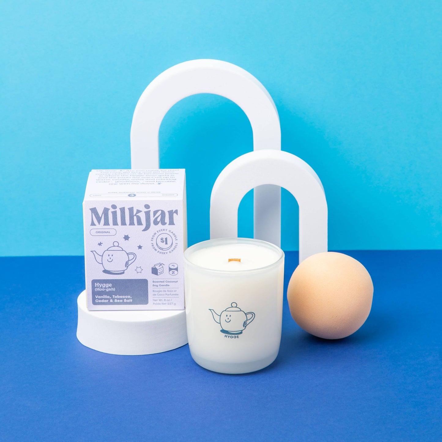 Hygge - Vanilla, Tobacco & Cedar - 8oz Coconute Soy Candle