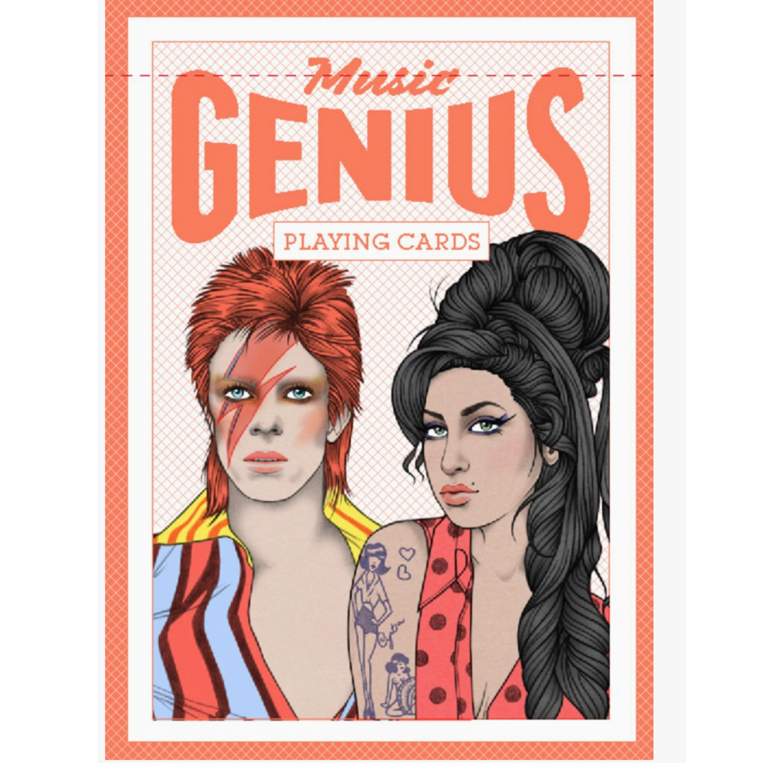 Genius Music Playing Cards