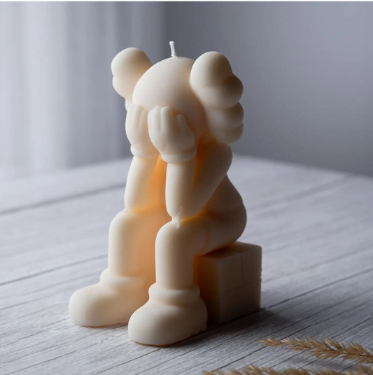 Kaws 'passing Through' Candle