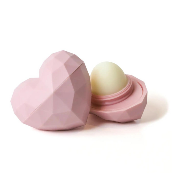 Pink Heart Lip Balm - 100% Natural