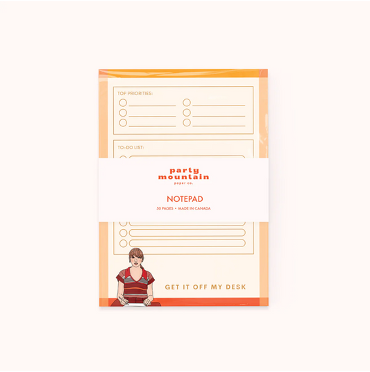 Taylor - Off My Desk Notepad