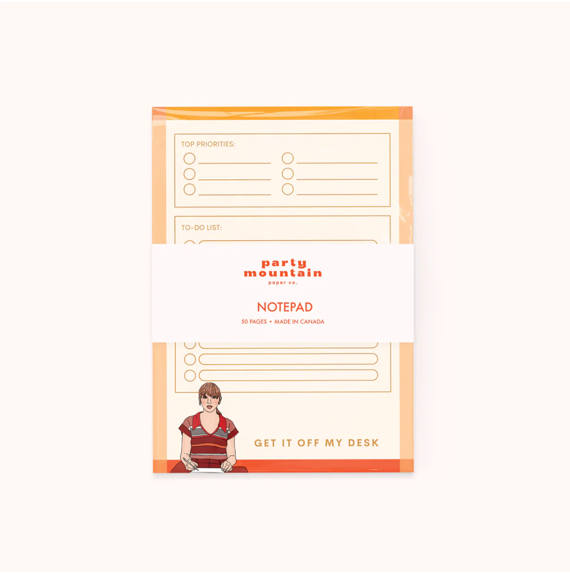 Taylor - Off My Desk Notepad