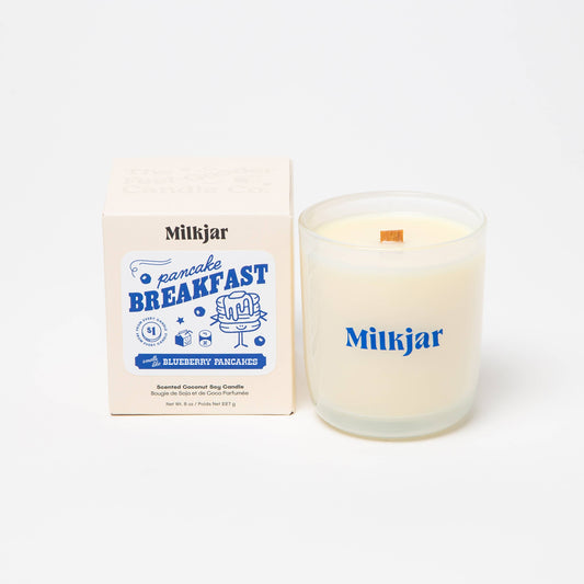 Blueberry Pancake Breakfast - 8oz Coconut Soy Candle