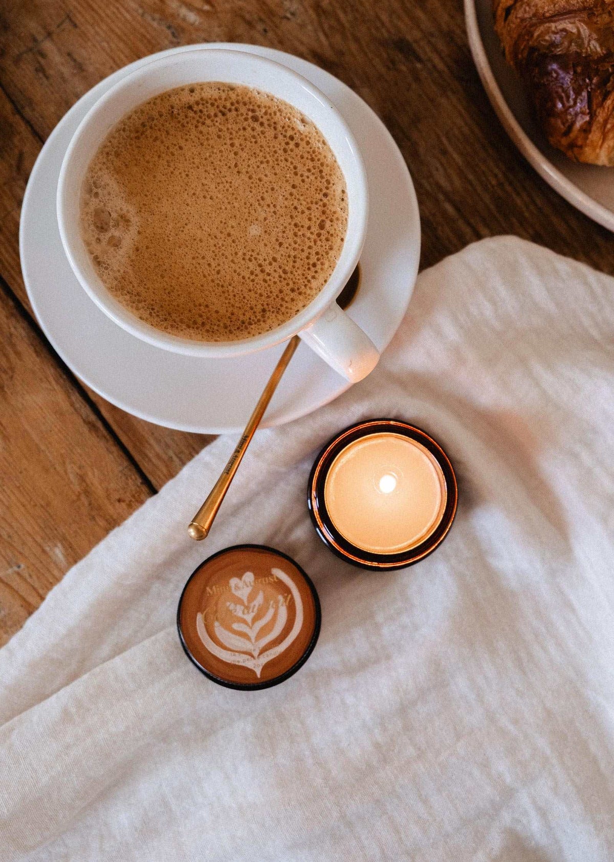 Café au lait – 2 oz Soy Candle