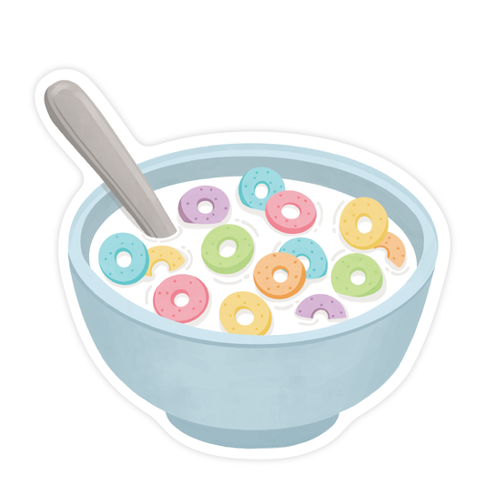 Fruity Cereal - Vinyl Sticker