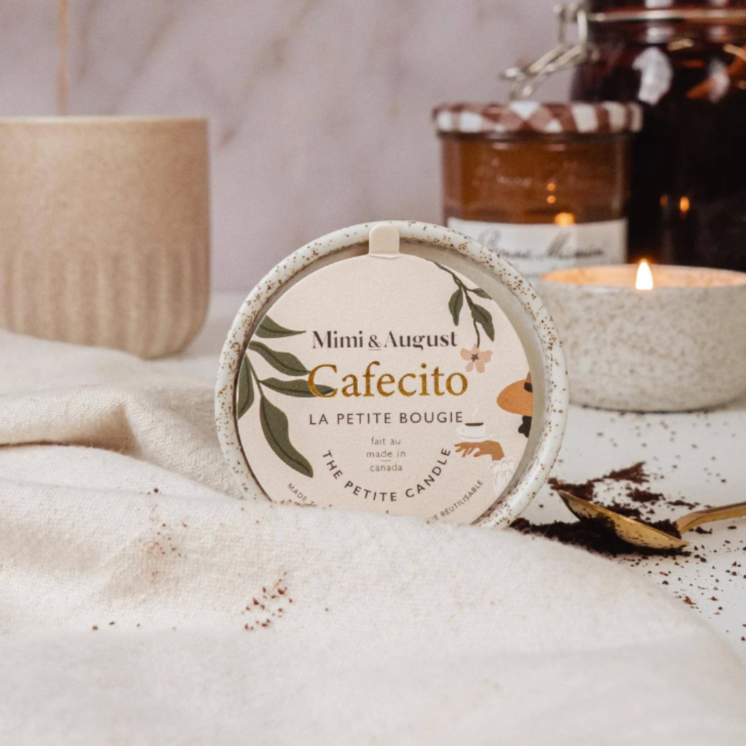 Cafecito reusable candle- 3 oz