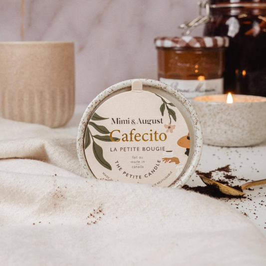 Cafecito reusable candle- 3 oz