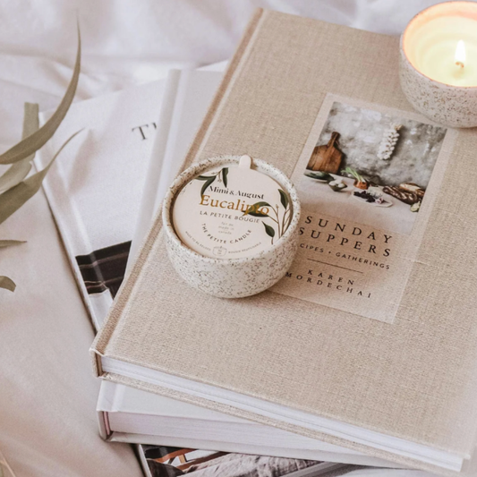 Eucalipto reusable candle- 3 oz