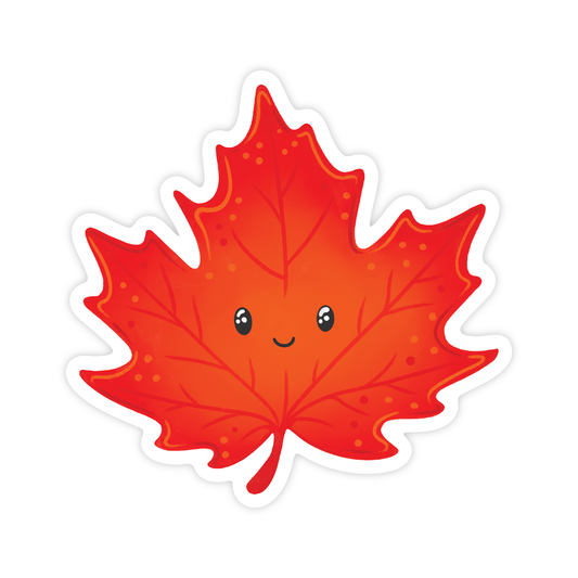 Maple Leaf Canada Vinyl Sticker