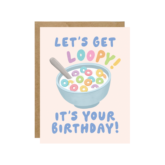 Fruity Cereal Birthday Card