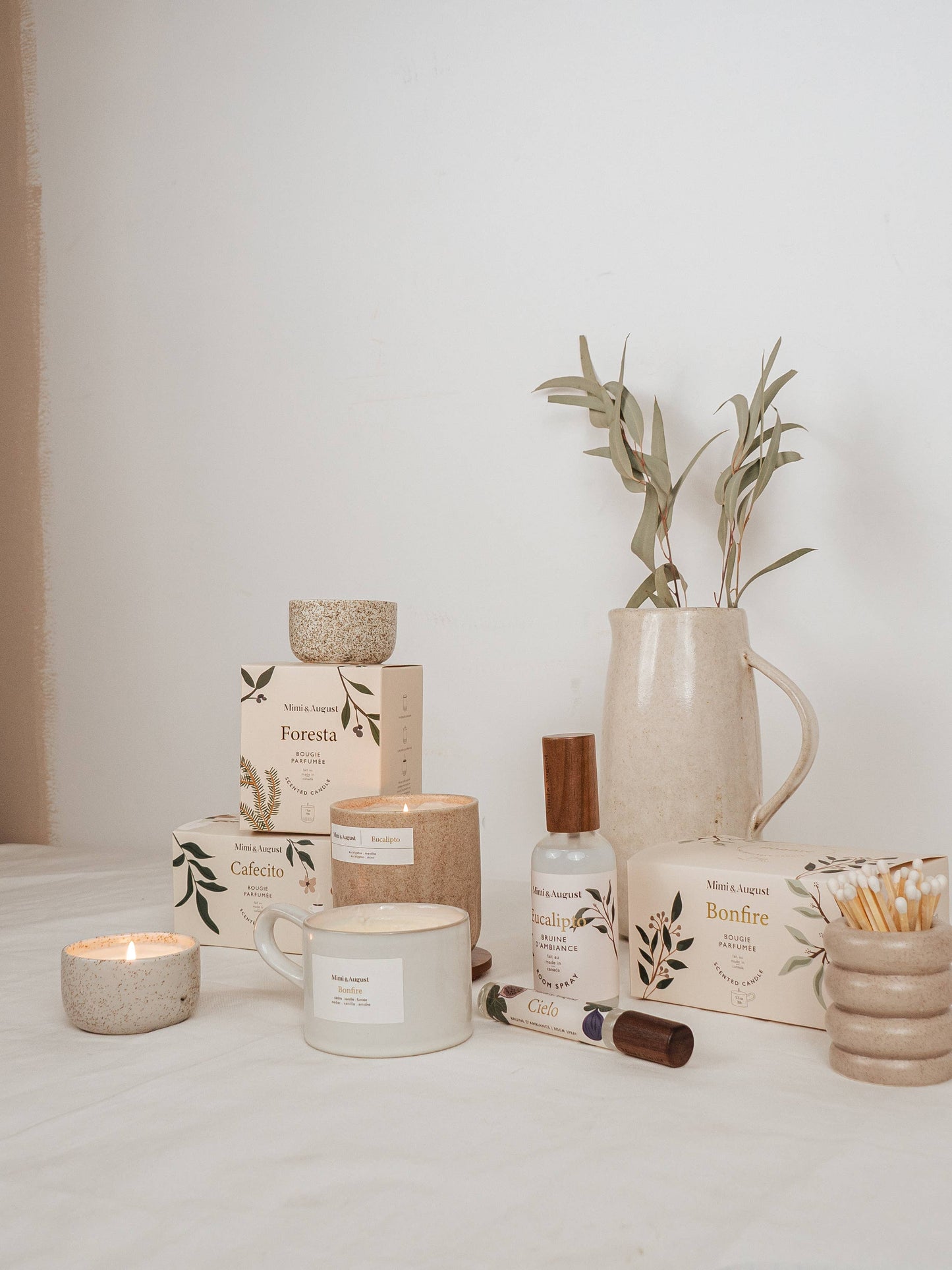 Eucalipto reusable candle- 3 oz