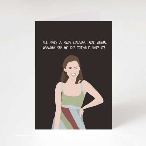 Pina Colada Card
