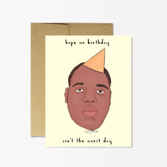 Biggie Birthday Card