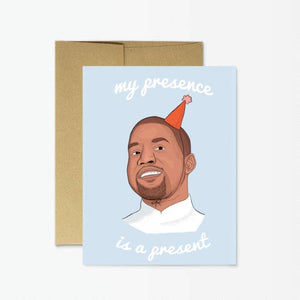 Kanye Birthday Card