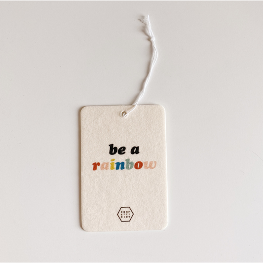 Be A Rainbow - Lemon Car Freshener