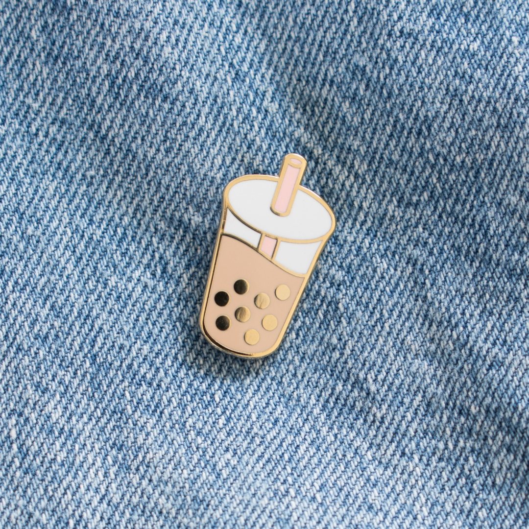 Boba /Bubble Tea Pin