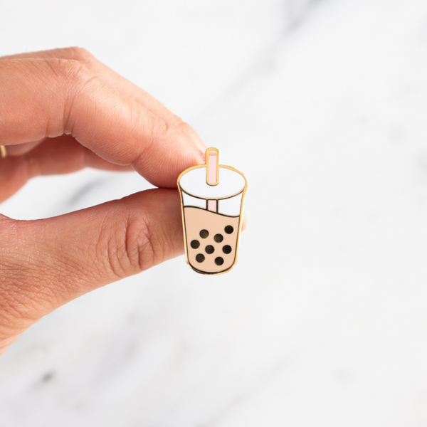 Boba /Bubble Tea Pin