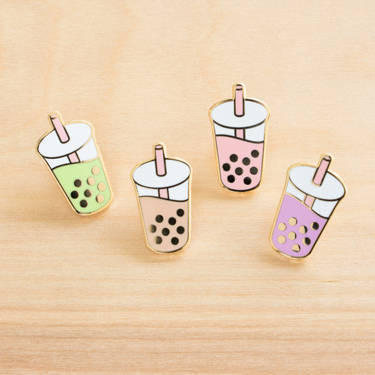 Boba /Bubble Tea Pin