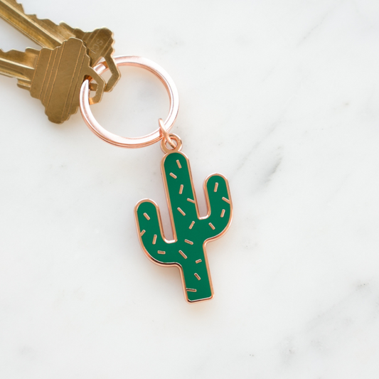 Cactus Keychain