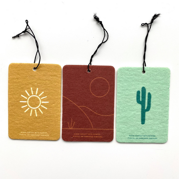 Grow with the Flow - Pine Car Freshener