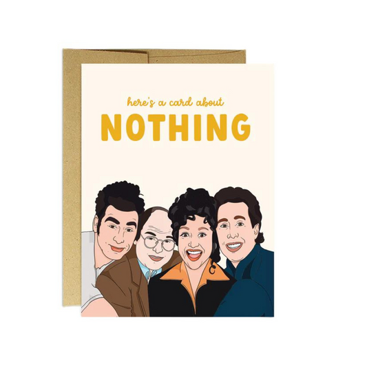 Card About Nothing Card