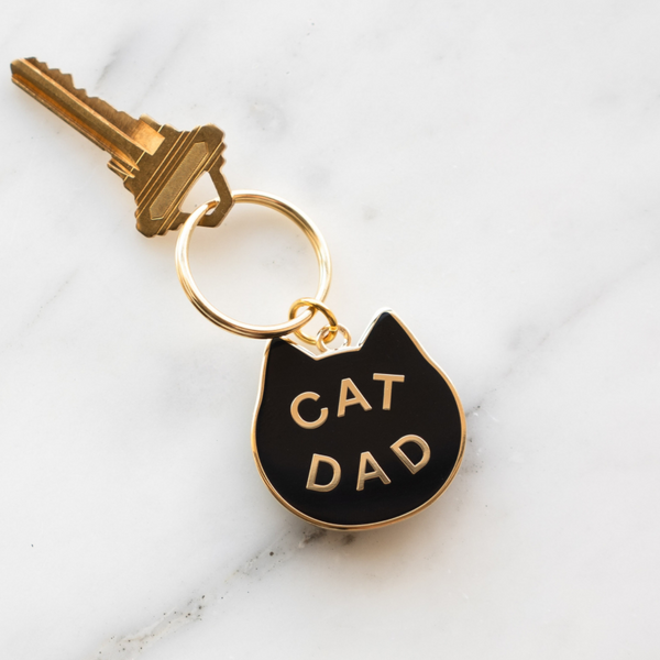 Cat Mom / Dad Keychain