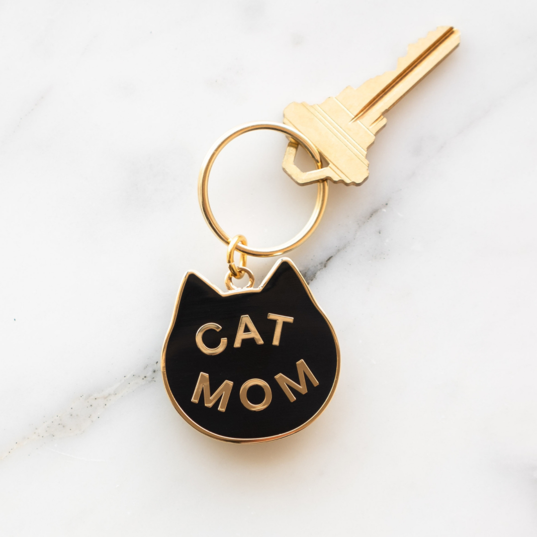 Cat Mom / Dad Keychain