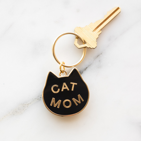 Cat Mom / Dad Keychain