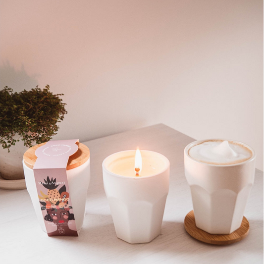 Coco Mango Organic Soy Reusable Candle