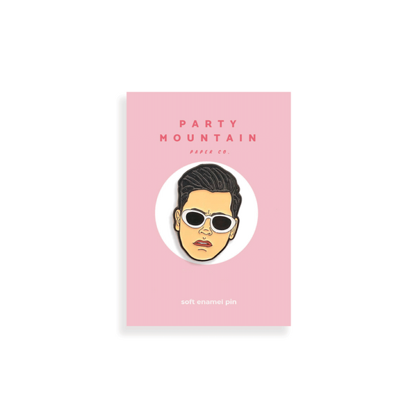 David Rose Enamel Pin