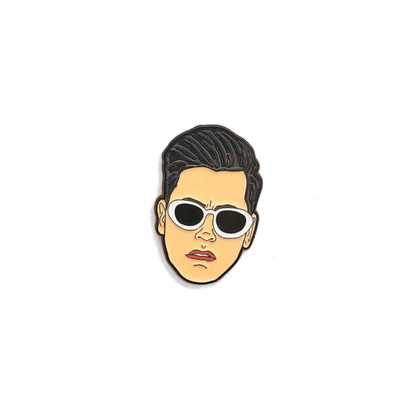 David Rose Enamel Pin
