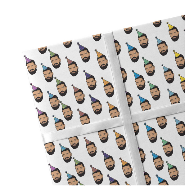 Drake Birthday Wrapping Paper