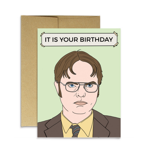 Dwight Birthday Card (The Office)