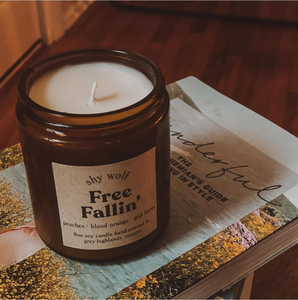 Free Fallin’ - Boho 70s Soy Candle - Peaches, Orange, Gogi