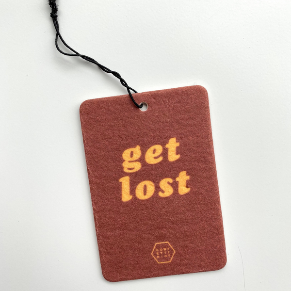 Get Lost - Black Raspberry Vanilla Car Freshener