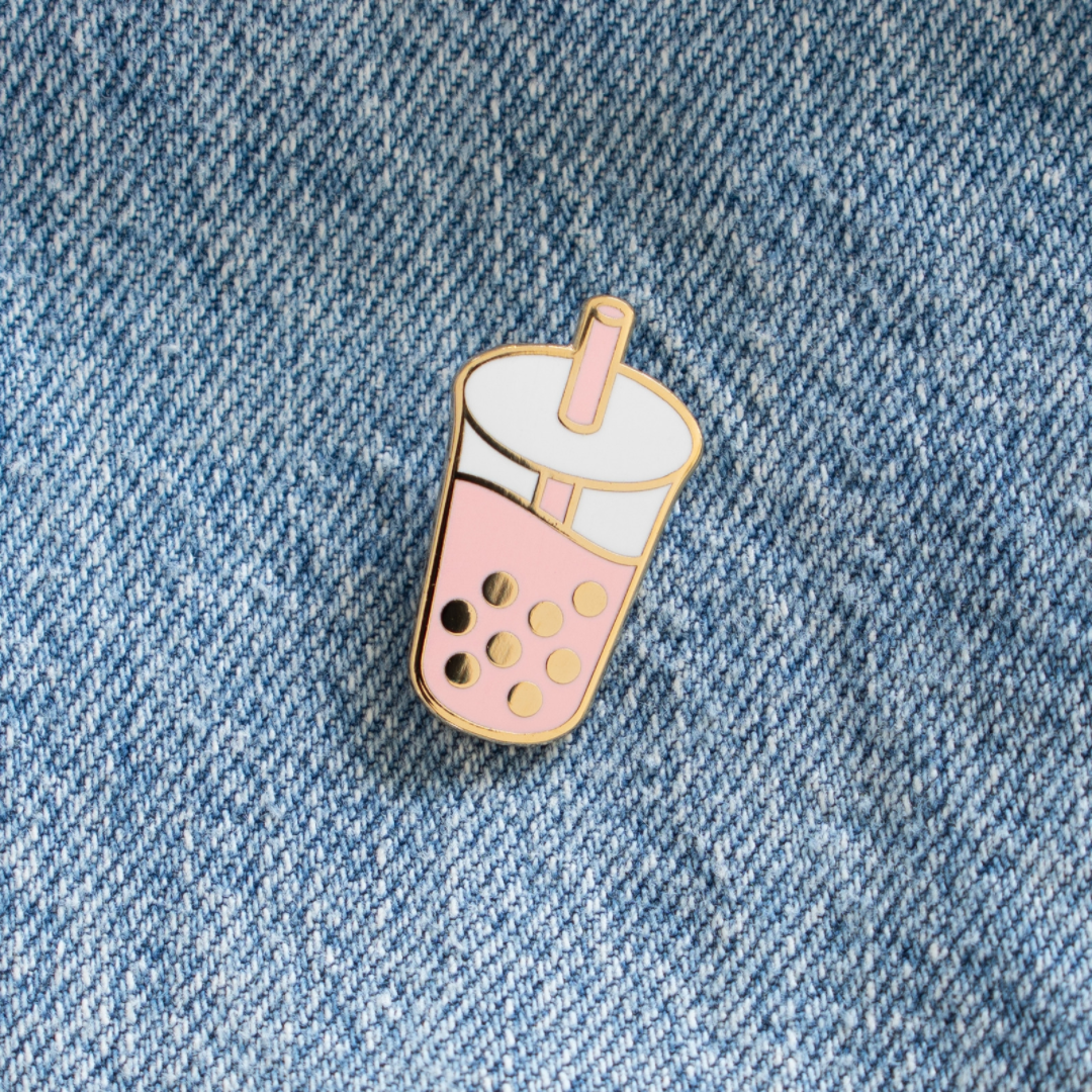 Boba /Bubble Tea Pin