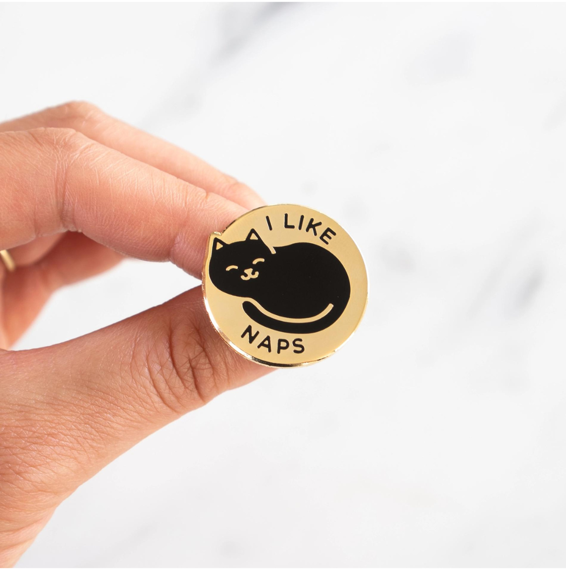 I Like Naps Pin